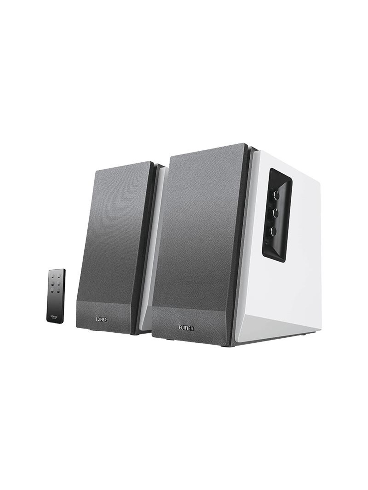 Edifier R1700bt - 4" Bluetooth Bookshelf Speakers - 66w - White - Hifi Lautsprecher - R1700bt White/silver