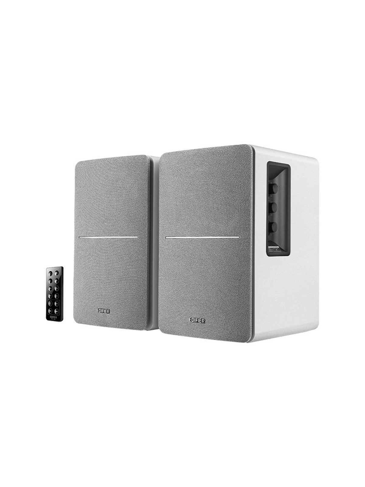 Edifier R1280db - 2.0 Bluetooth Bookshelf Speakers - 42w - Silver - Hifi Lautsprecher - R1280db White/silver