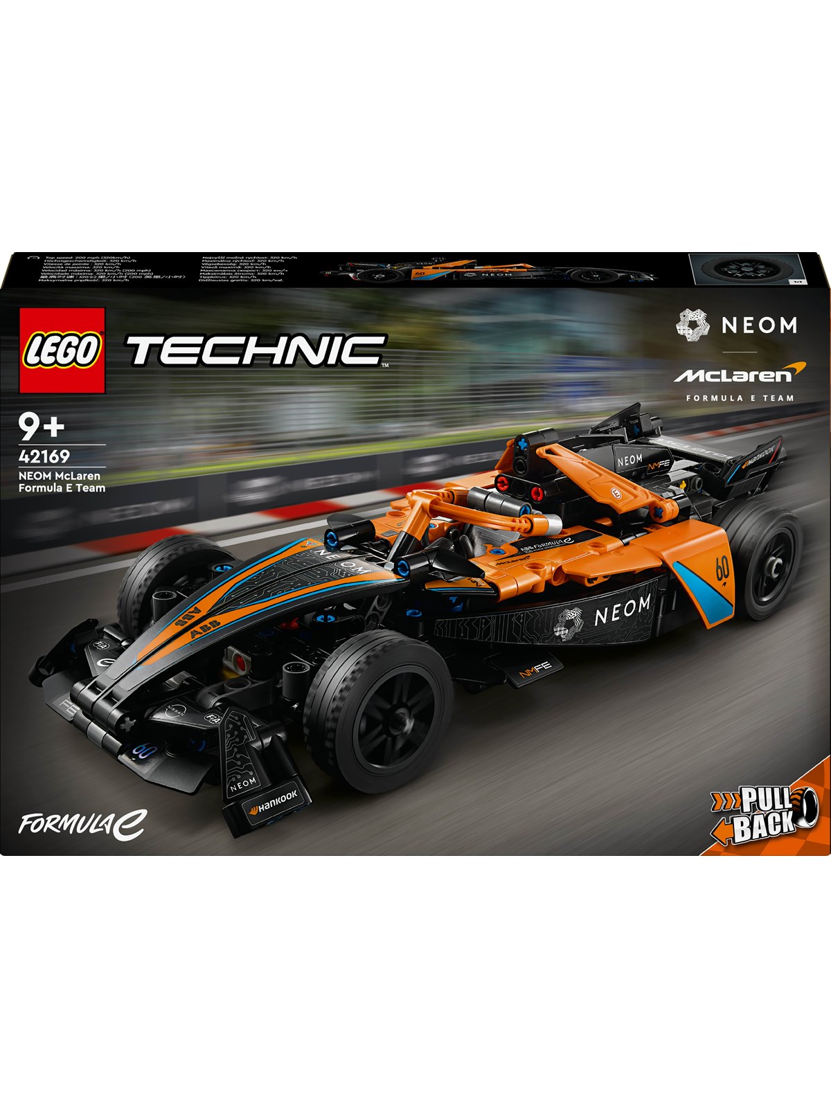 Lego Technic 42169 Neom Mclaren Formula E Race Car