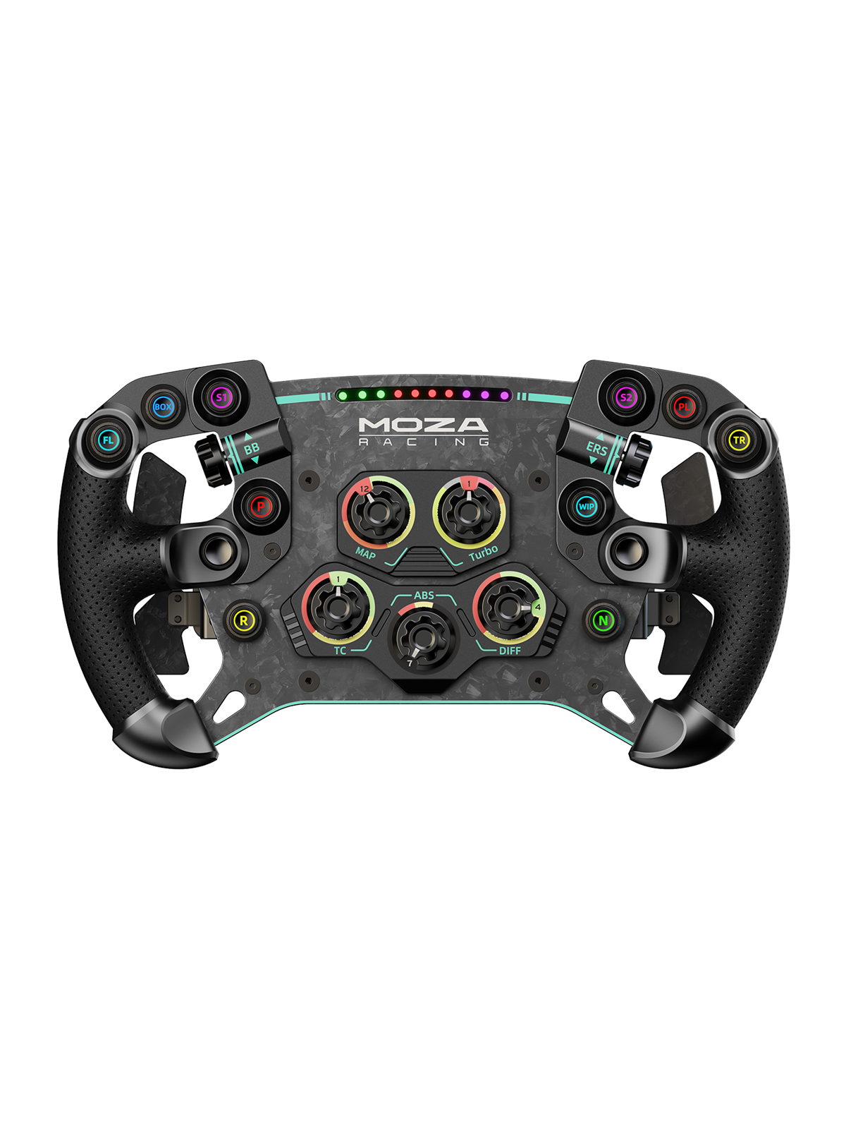 Moza Racing Moza GS V2p Microfiber Leather GT Steering Wheel - Wired Wheel - PC - Gaming Zubehoer - Rs056