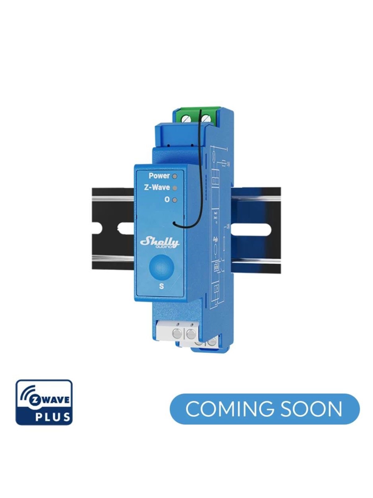 Shelly Qubino Wave Pro 1 - Smart Home - Shelly_W_Pro_1