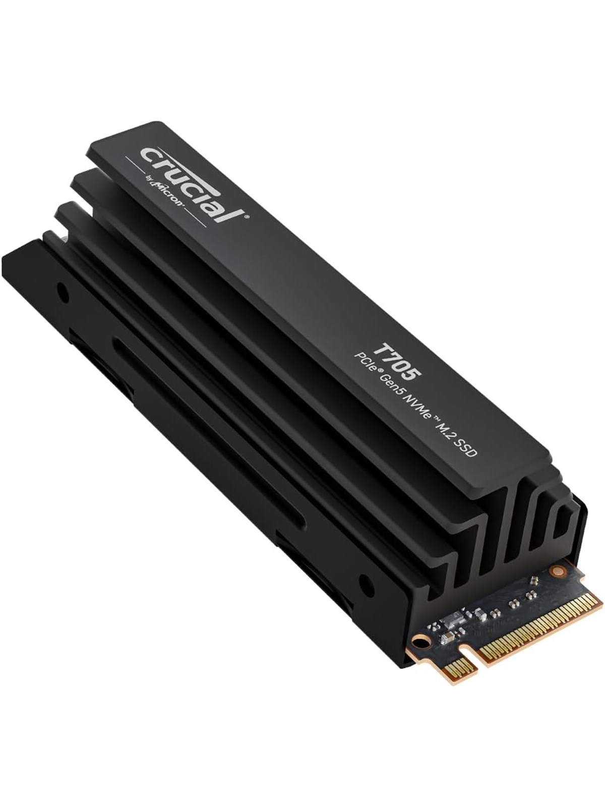 Crucial T705 Ssd - 1tb - Mit Kühlkörper - Schwarz - M.2 2280 - Pcie 5.0 - Ct1000t705ssd5