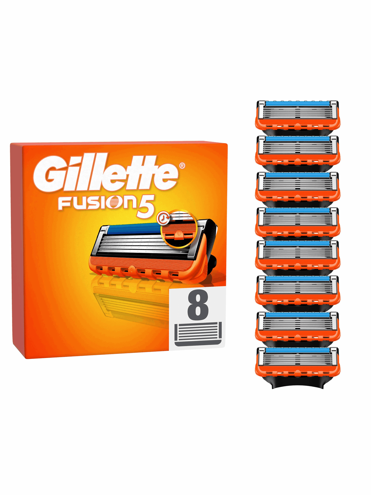 Gillette Fusion Manual 8 Pcs - Rasierausstattung - 8006540989197
