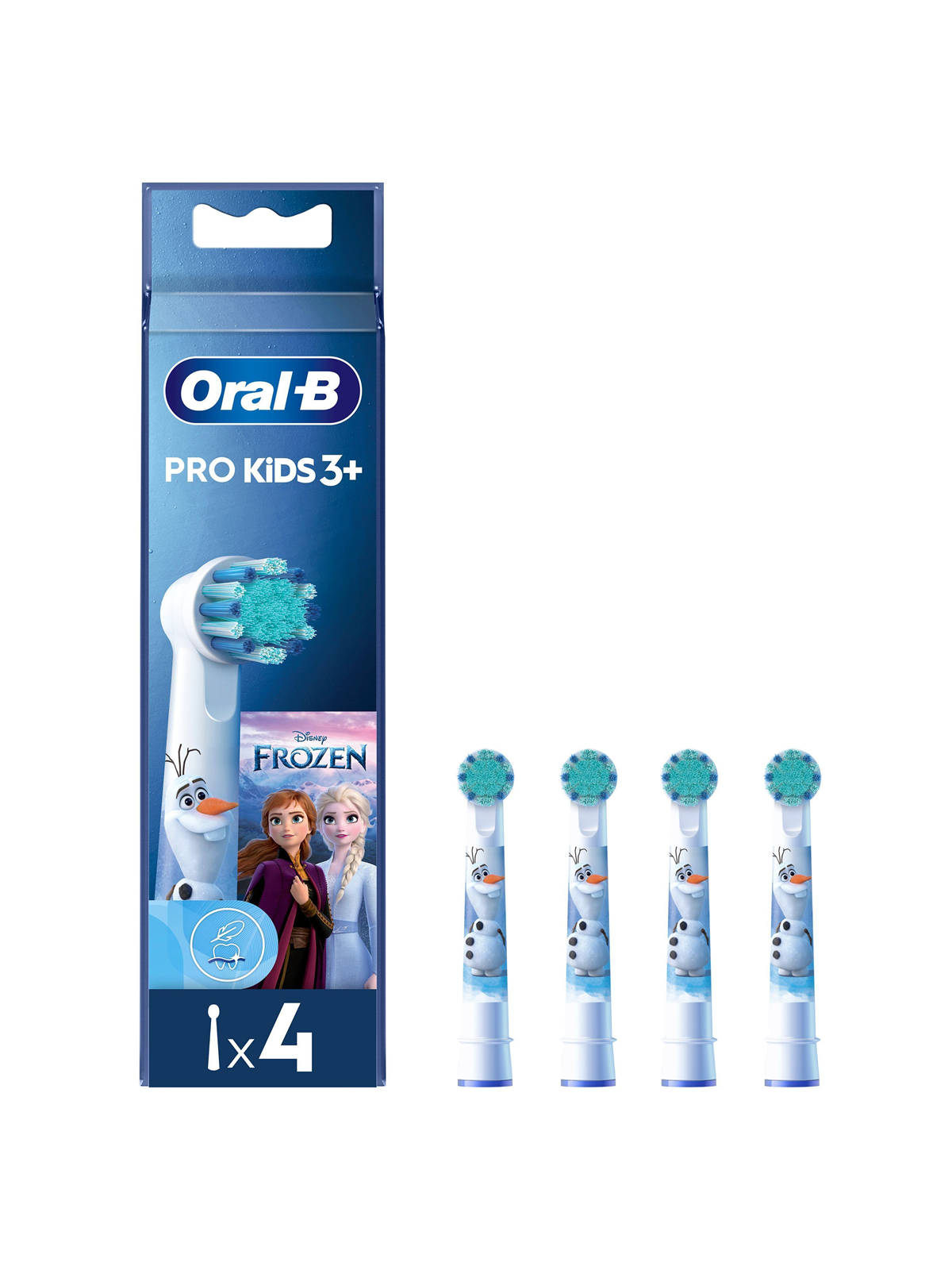 Oral-b Bürstenköpfe Frozen Refill 4 Pcs - Elektrische Zahnbuersten - 8006540804087
