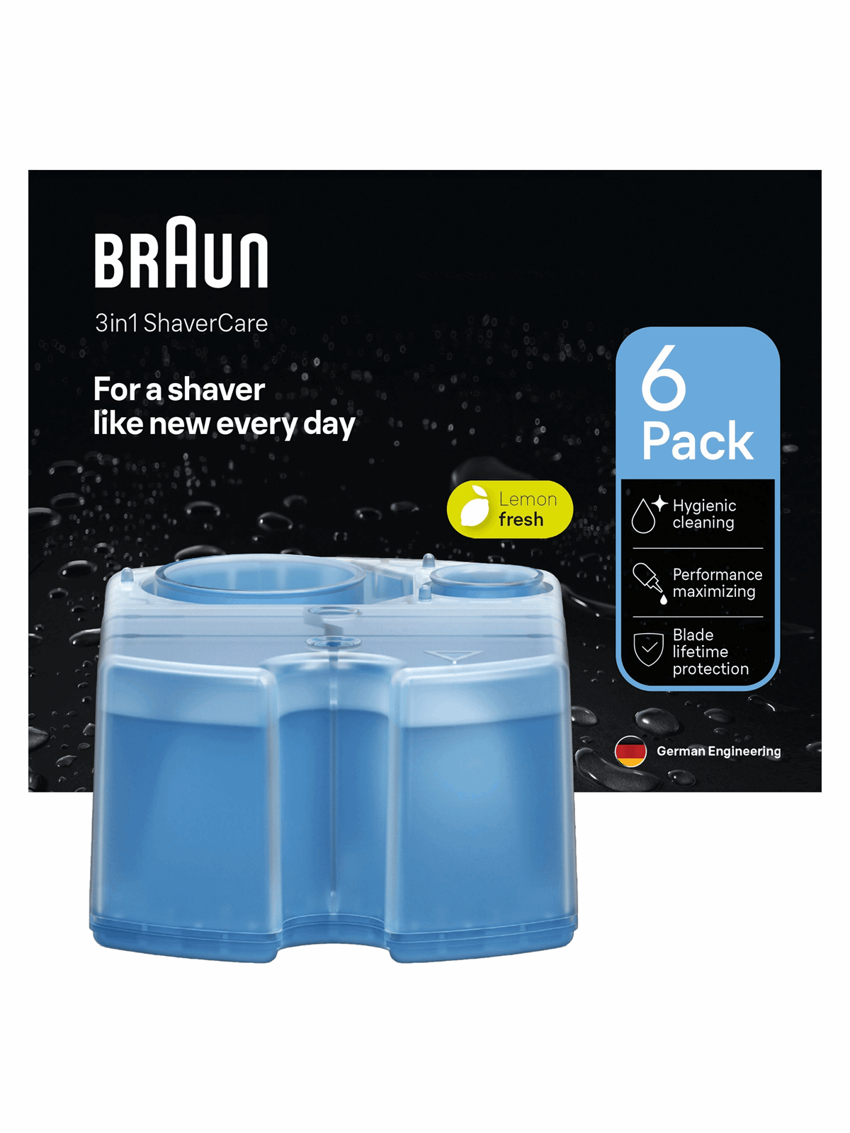 Braun Zubehör Ccr6 3-in-1 Shavercare - 6 Pcs - Rasierapparate - 7500435226356