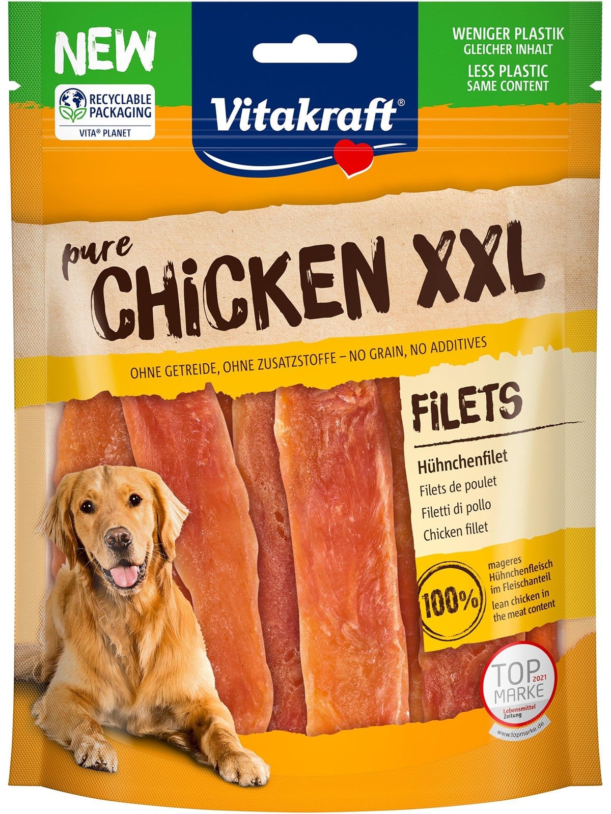 Vitakraft Chicken Filets Xxl Hühnchenfilet - Hunde - 58586