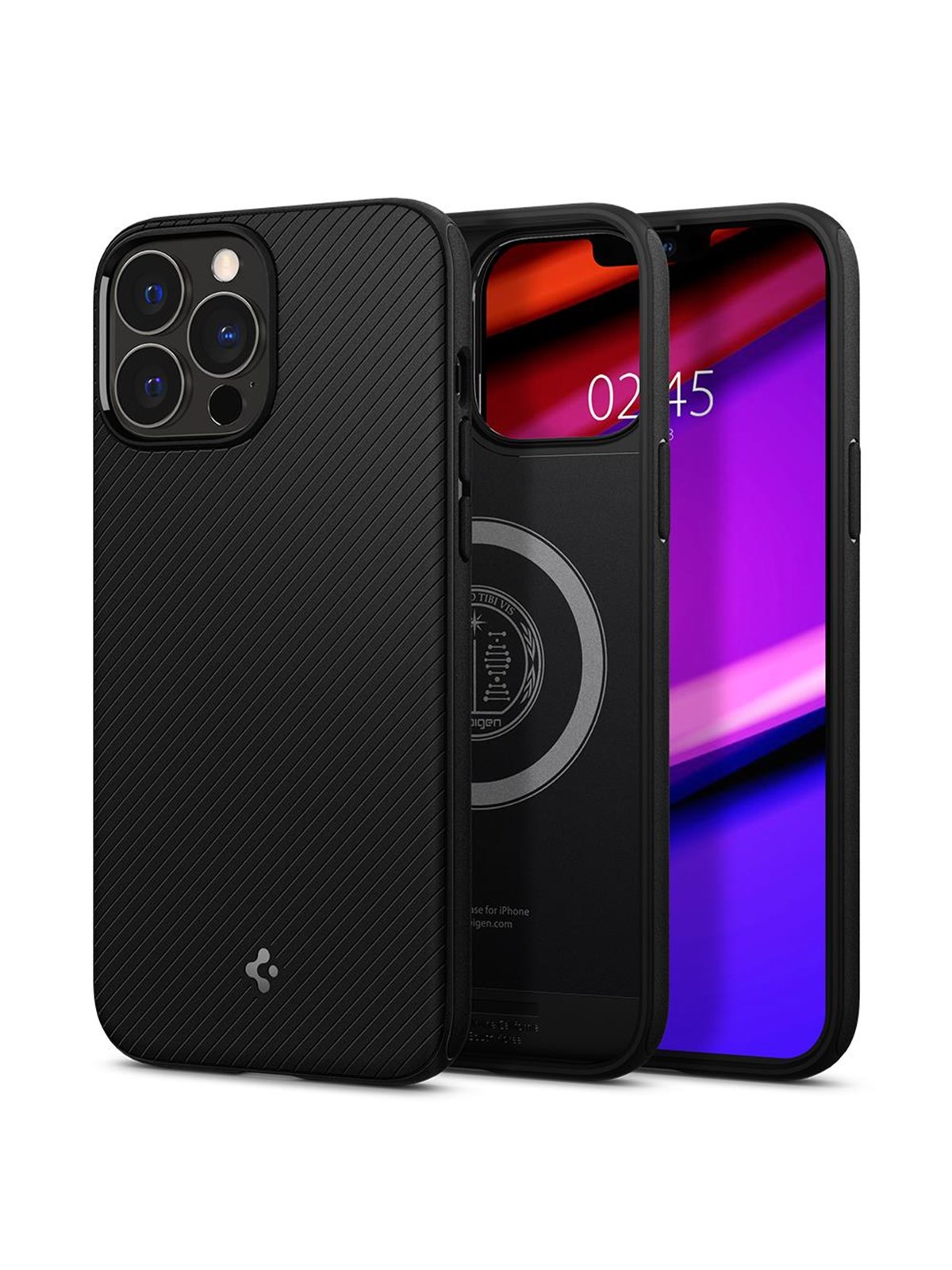 Spigen Mag Armor - Matte Black - Iphone 13 Pro - Handys Cover Cases - Acs03281