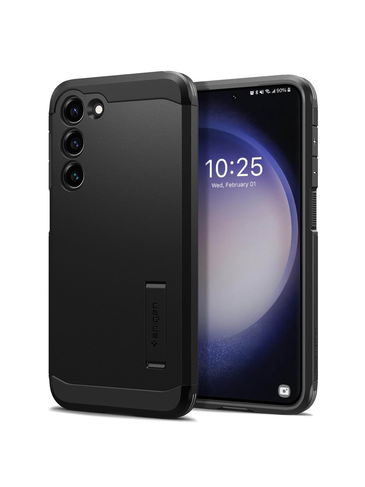 Spigen Tough Armor - Black - Samsung Galaxy S23+ - Handys Cover Cases - Acs05672