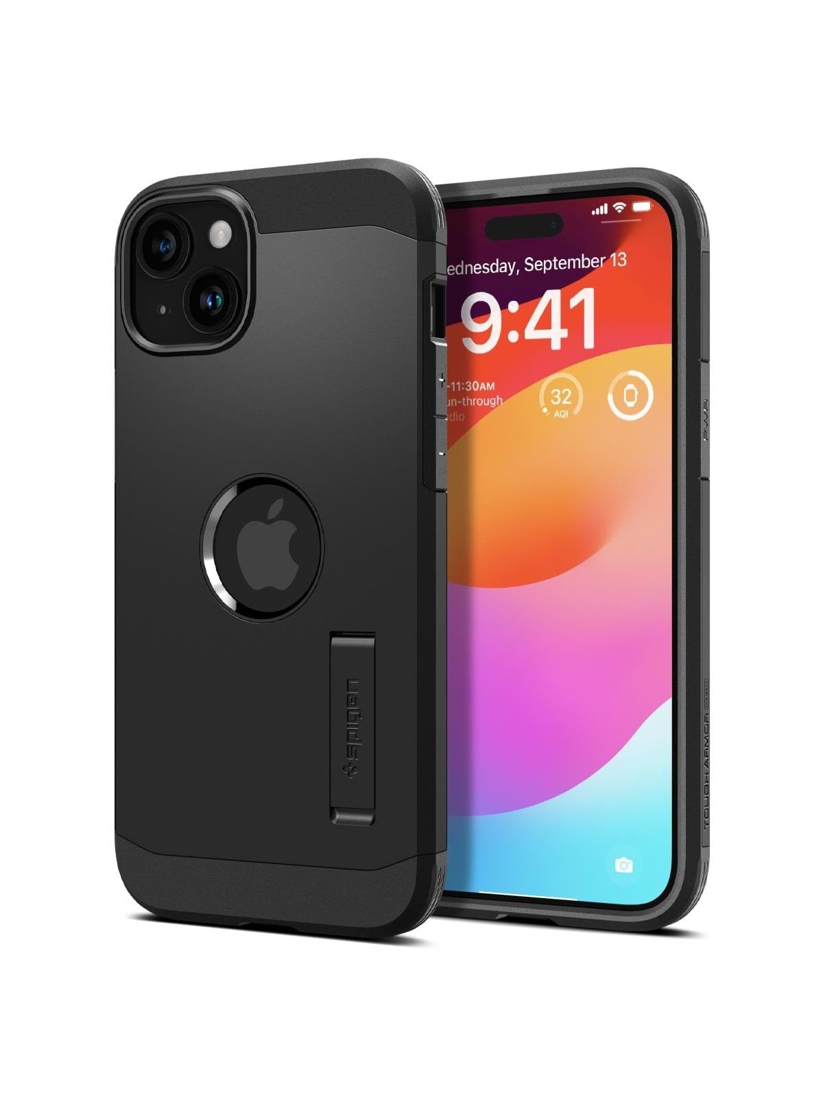 Spigen Tough Armor Magsafe - Black - Iphone 15 - Handys Cover Cases - Acs06811