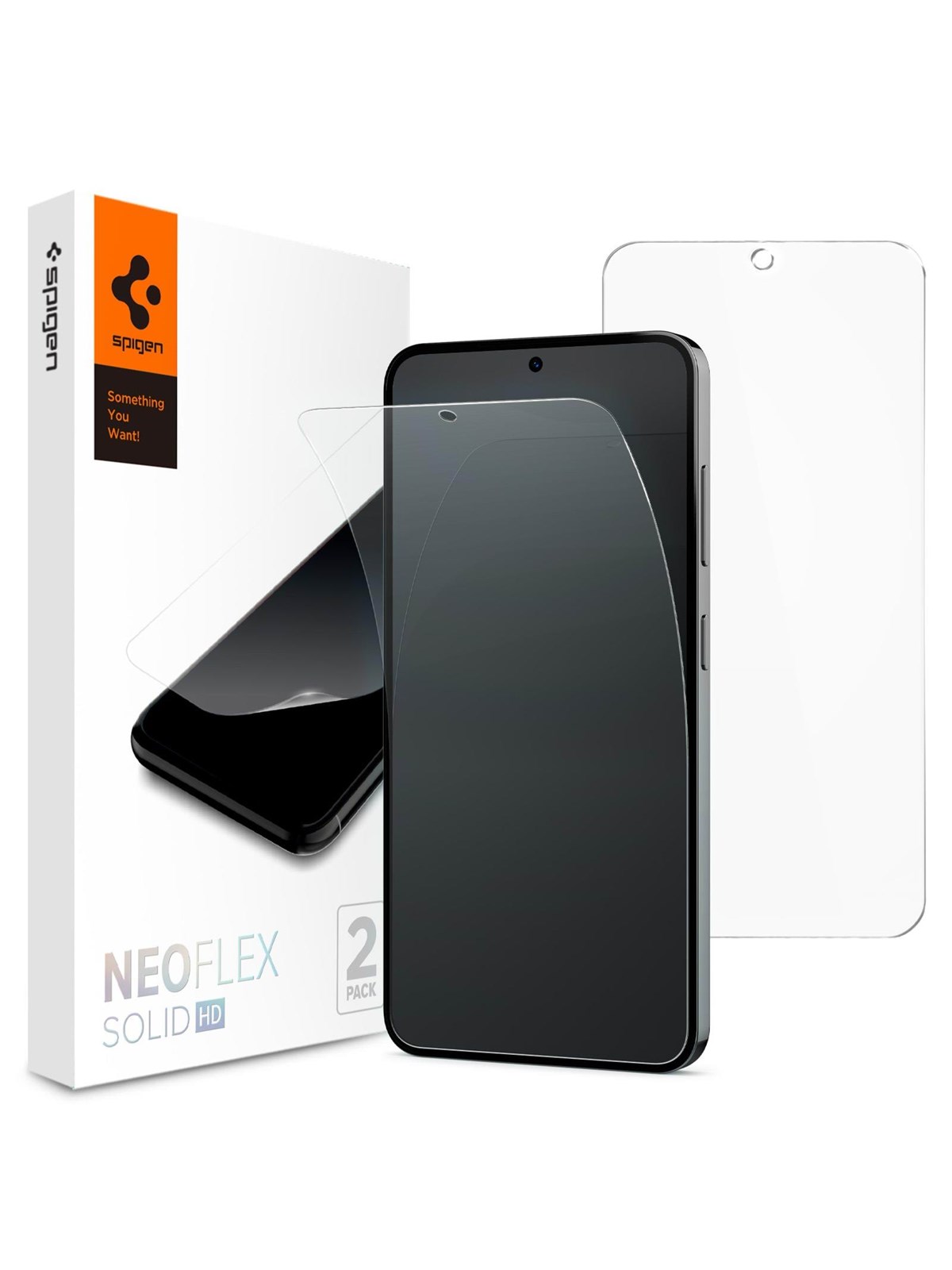 Spigen Neo Flex Solid HD Transparency 2 Pack - Samsung Galaxy S24 - Handys Anderes Zubehoer - Afl07439