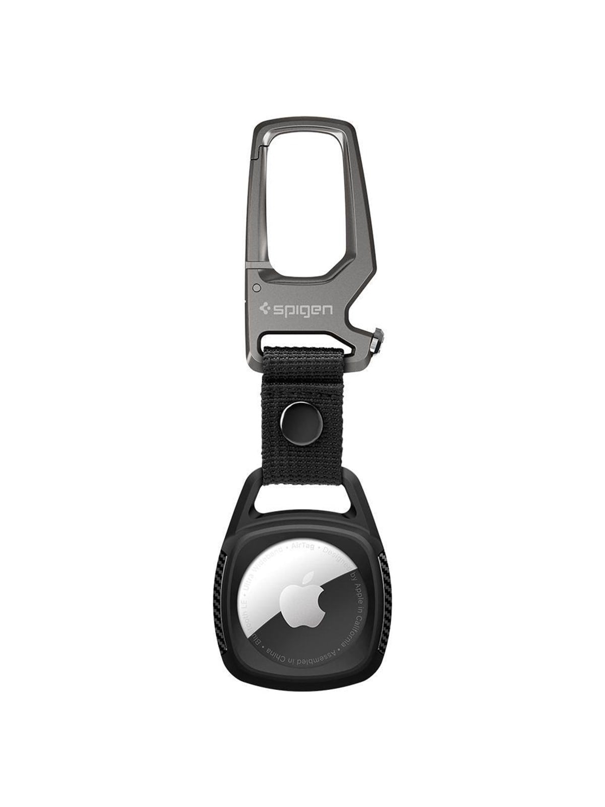 Spigen Rugged Armor - Black - Apple Airtag - Handys Anderes Zubehoer - Amp01565