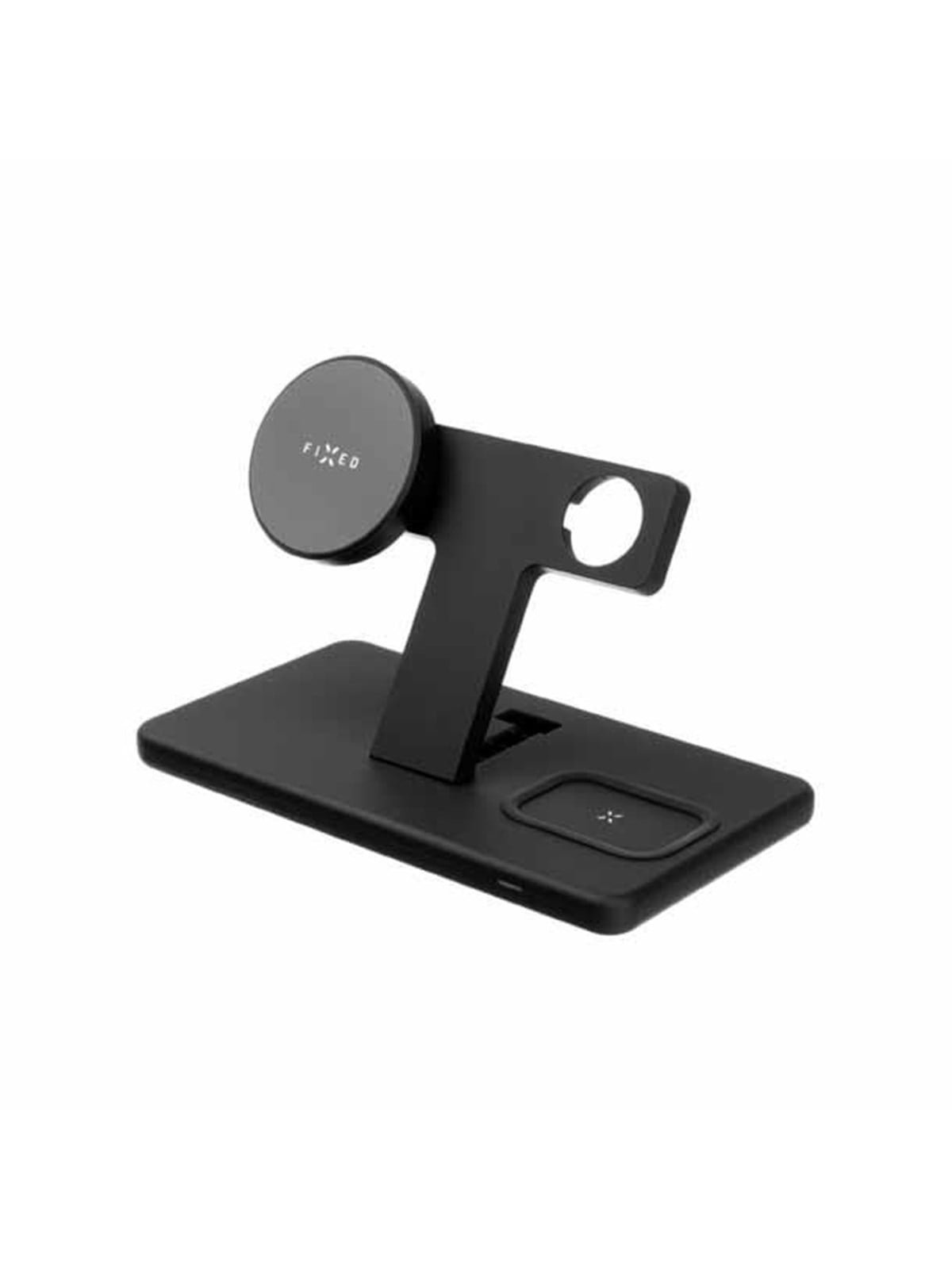 Fixed 3in1 30w Wireless Mag Charging Station Black - Handys Adapter Und Ladegeraete - Fixmpos-bk