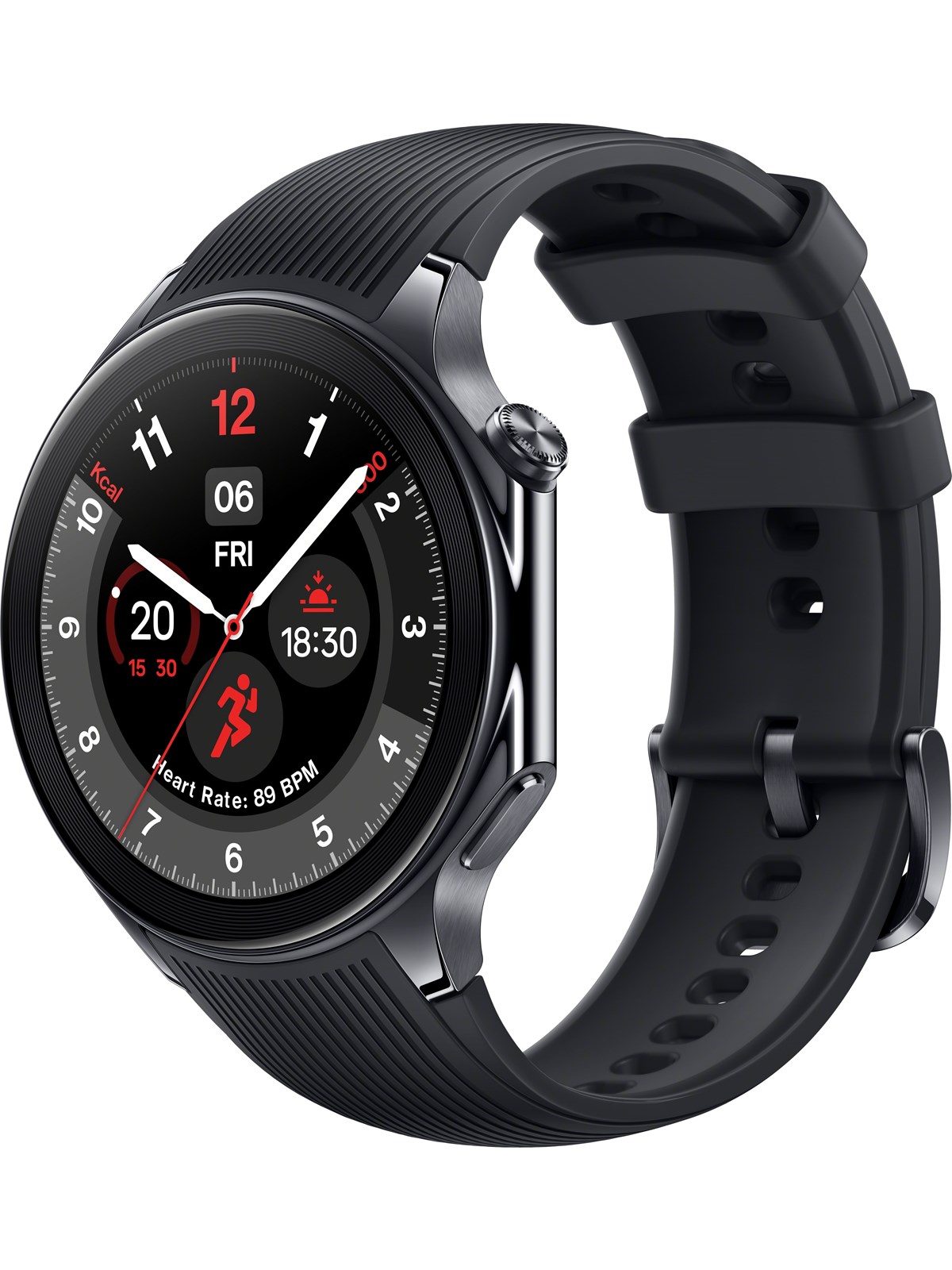 Oneplus Watch 2 - Black Steel - Smartwatches Pulsuhren Sportuhren Schrittzaehler - 5491100053