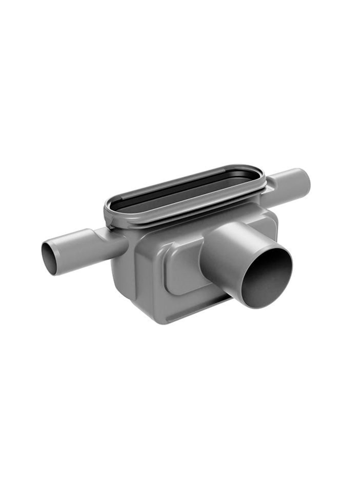Unidrain Outlet Unit Ø75 mm Horizontal Incl. Two Side Inlets And Water Trap - Entwaesserungsprodukte - 1443.0075