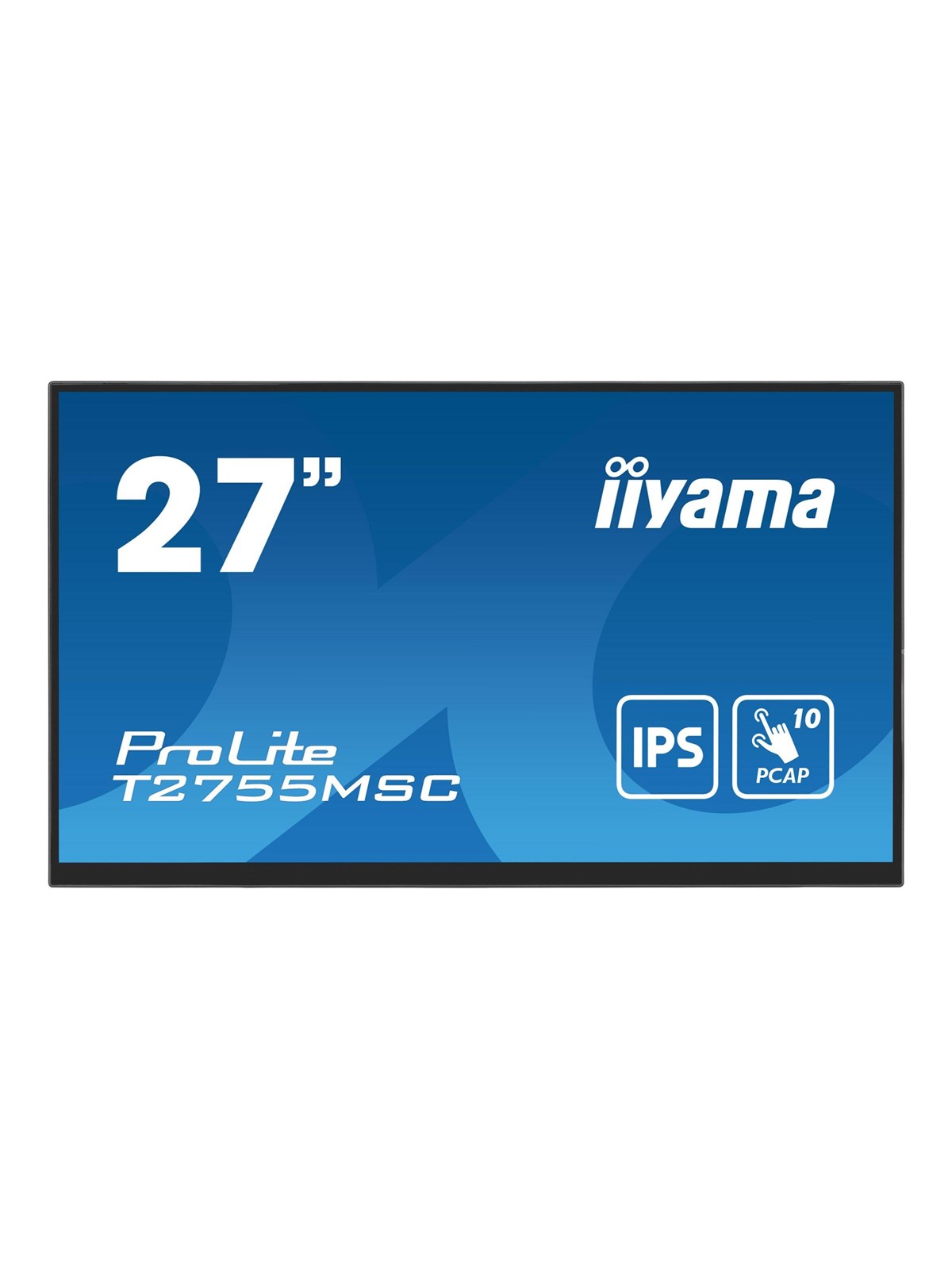 27" Iiyama Prolite T2755msc-b1 - 1920x1080 (Fhd) - 60hz - Ips - Bildschirm