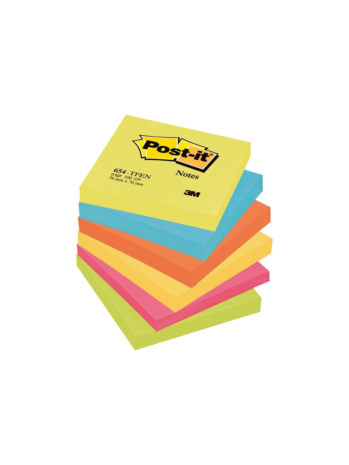 3M Post-it 654-tfen - Bloecke Formulare Und Notizbuecher - Ft510283540
