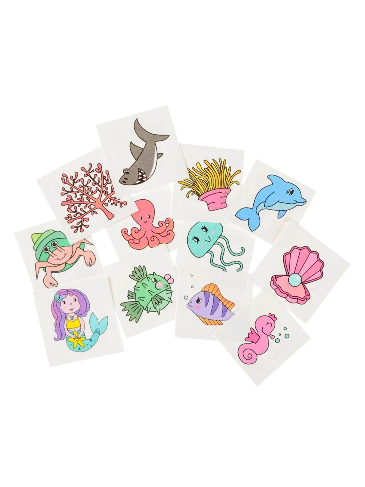 Lg-imports Tattoos Sea Animals 12pcs. - Kleine Mitbringsel Fuer Kinder - 8482