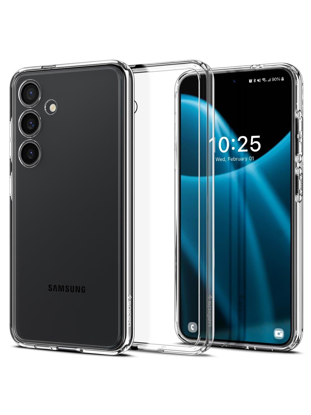 Spigen Ultra Hybrid - Crystal Clear - Samsung Galaxy S24 - Handys Cover Cases - Acs07349