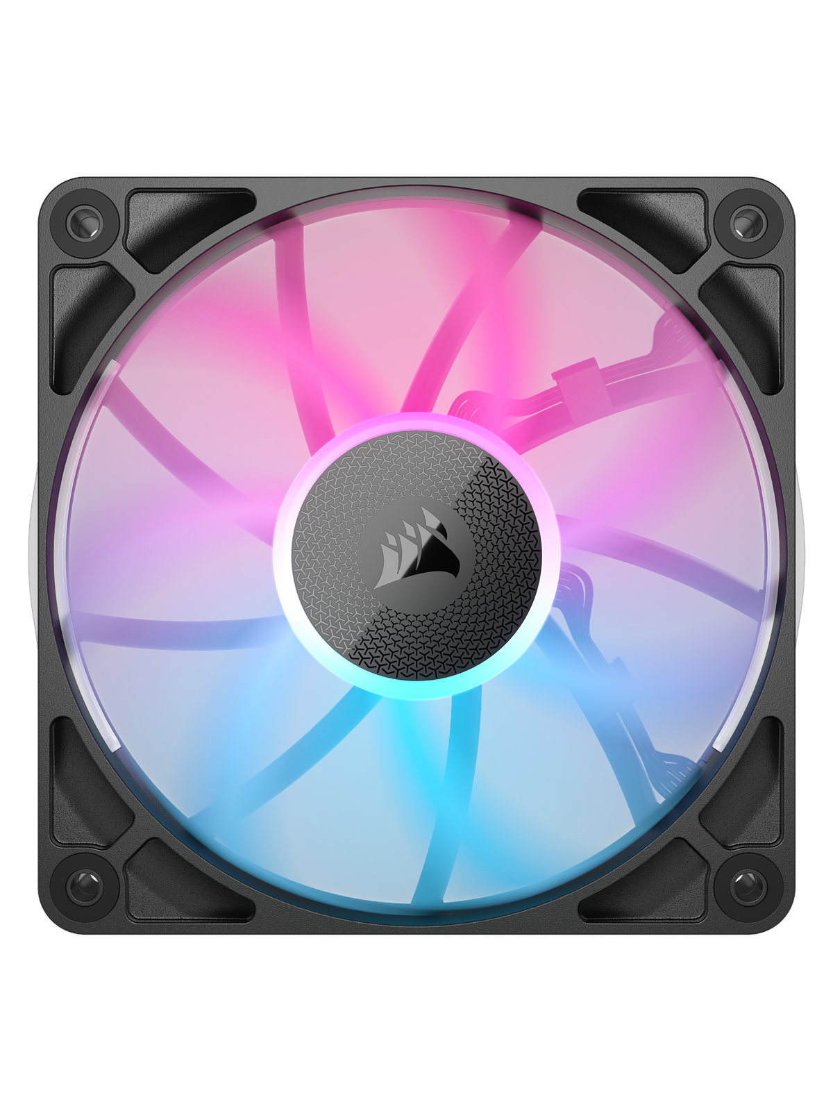 Corsair Icue Link Rx120 Rgb - Gehäuselüfter - 120mm - Schwarz Mit Rgb Led - 36 Dba - Gehaeuseluefter - Co-9051017-ww