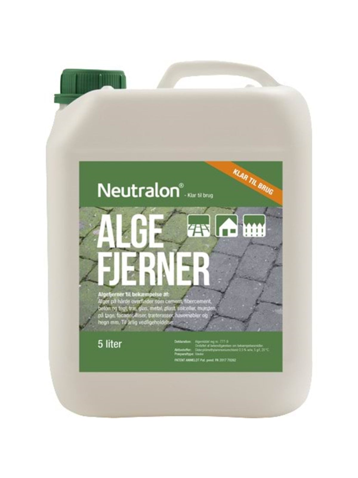 Neutralon Algae Remover, 5L - Ready to Use - Reinigung - 18211