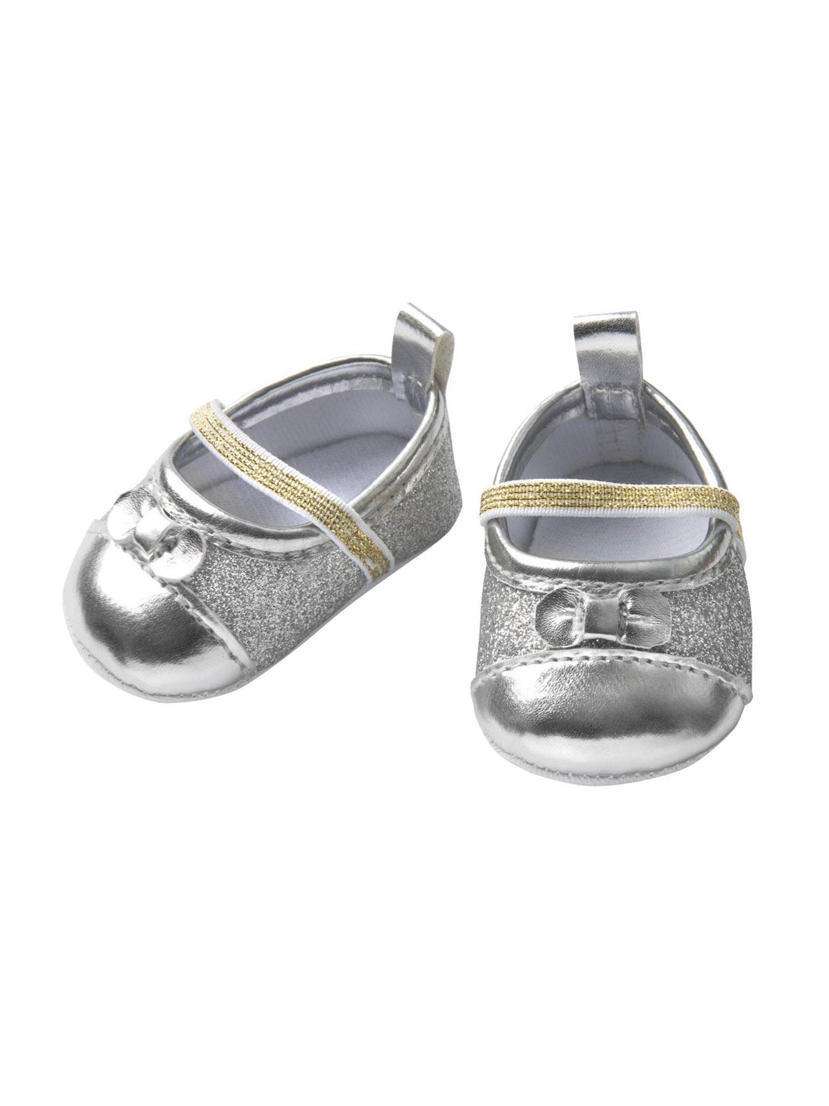 Heless Doll Ballerinas Glitter - Silver 30-34 cm - Puppen Zubehoer - 7481