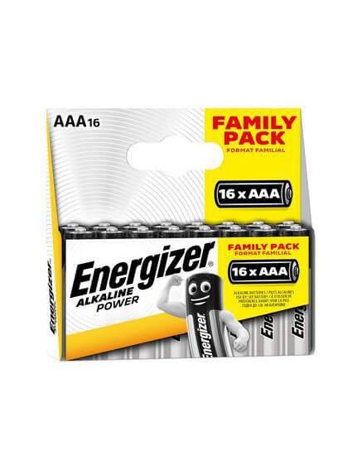 Energizer Batteri Aaa/lr03 Alkaline Power 16-pack - Batterien Und Akkus - E303320000