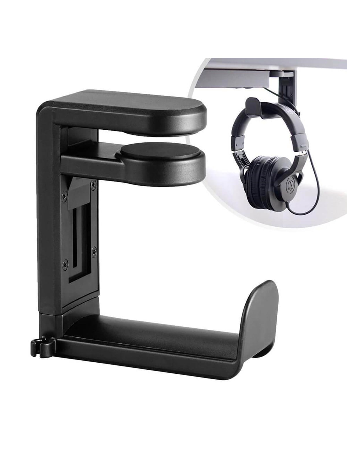 Kopfhörer - Desire2 Holder For Headphone / Headset Black Mounted on Desk Top - Kopfhoerer/headsets - D2hook