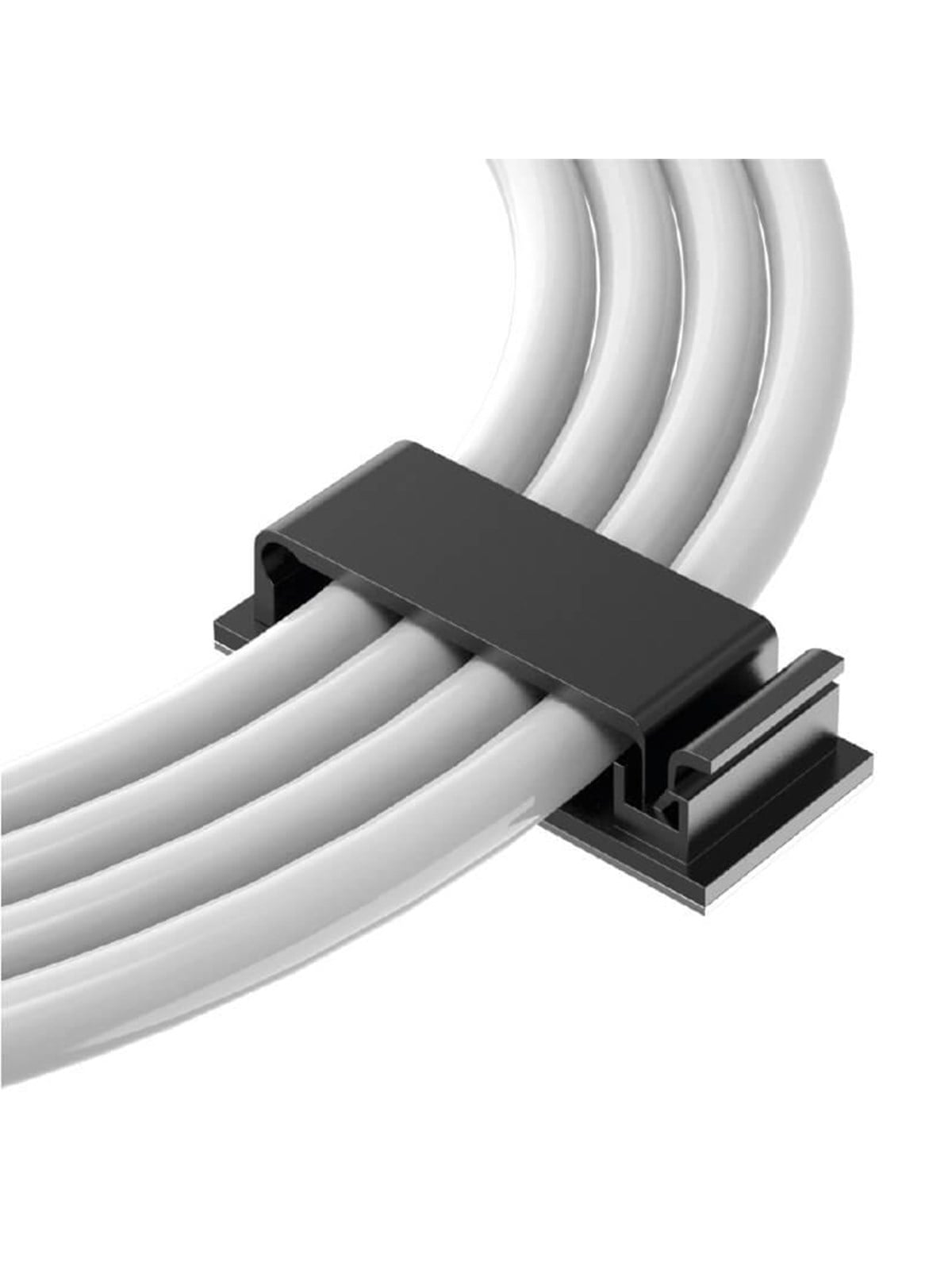 Desire2 Enfold Cable Clips Black 40-pack - Kabelkanal Kabelschlauch - D2ccp40bk