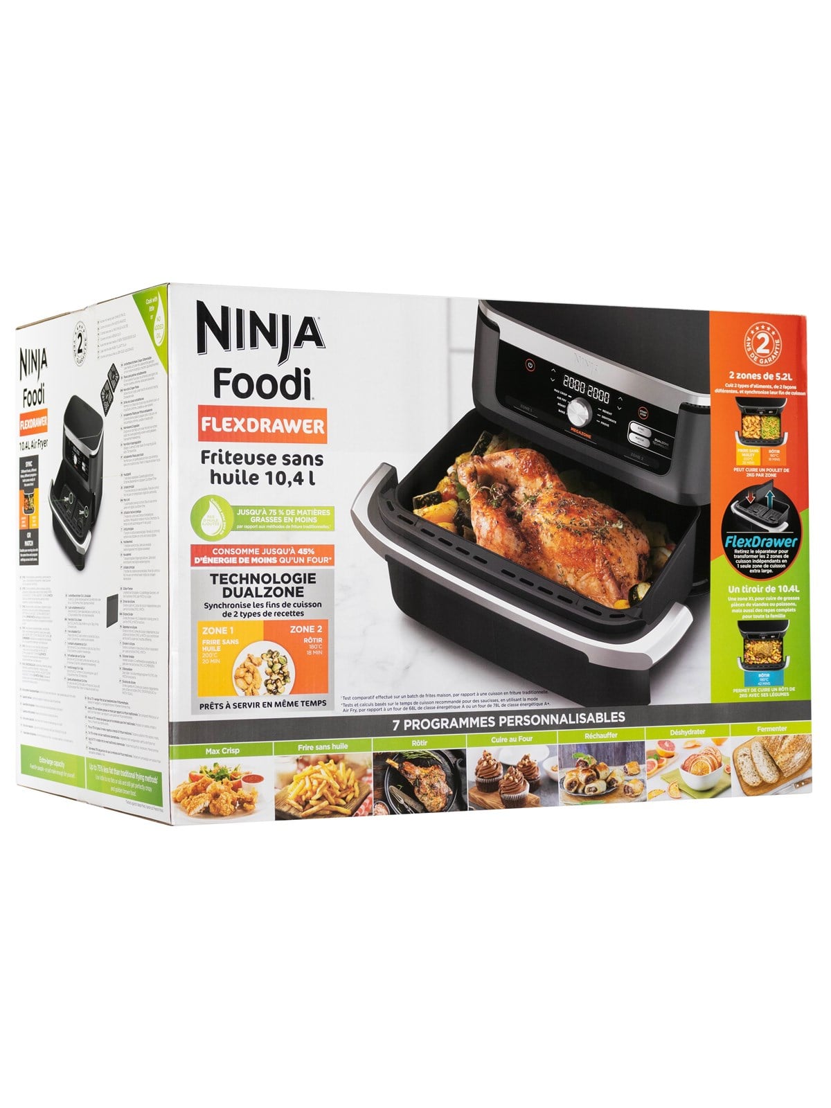Ninja Af500eu Flex Drawer - Heissluftfritteusen