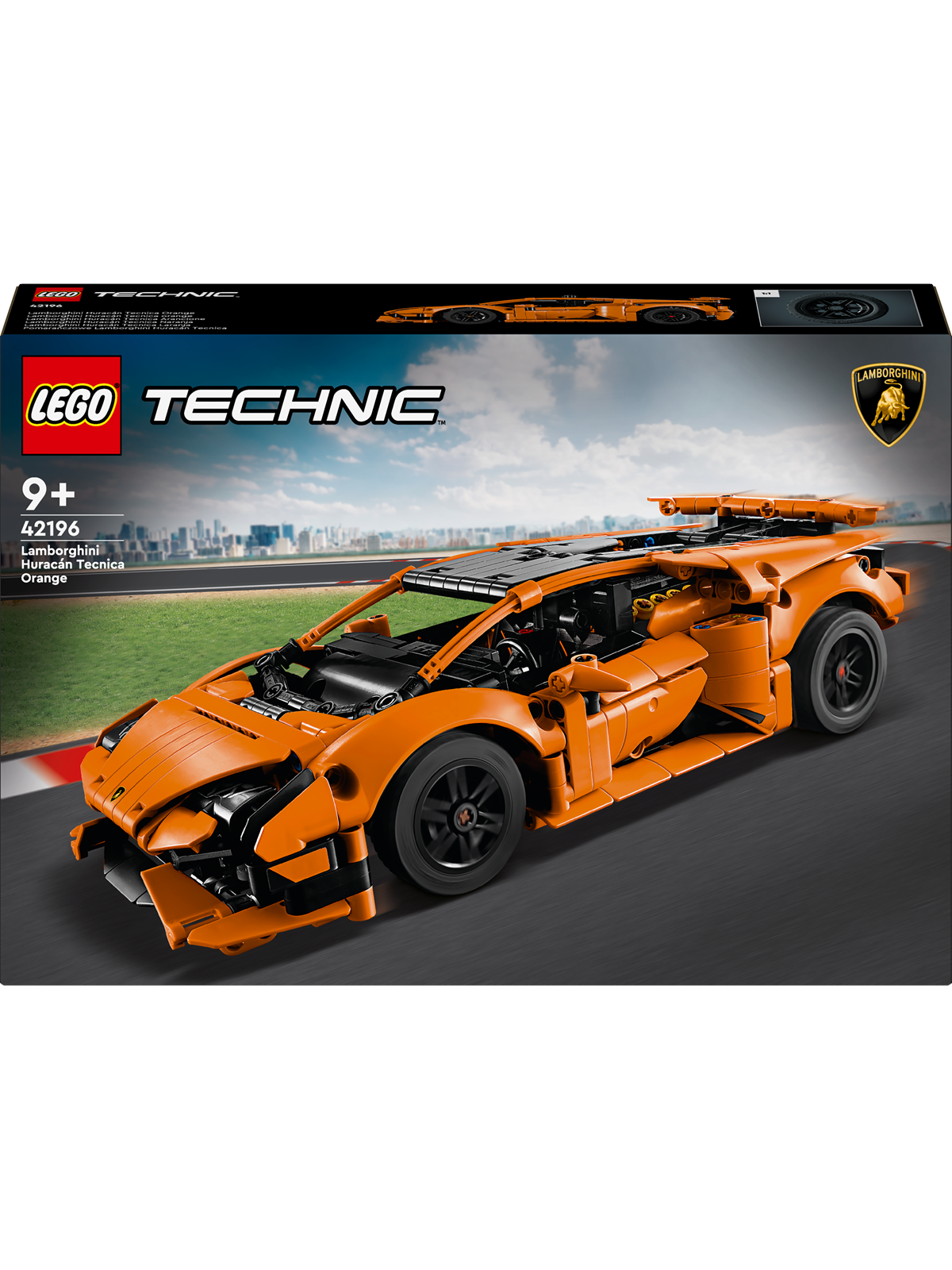Lego Technic 42196 Lamborghini Huracán Tecnica Orange