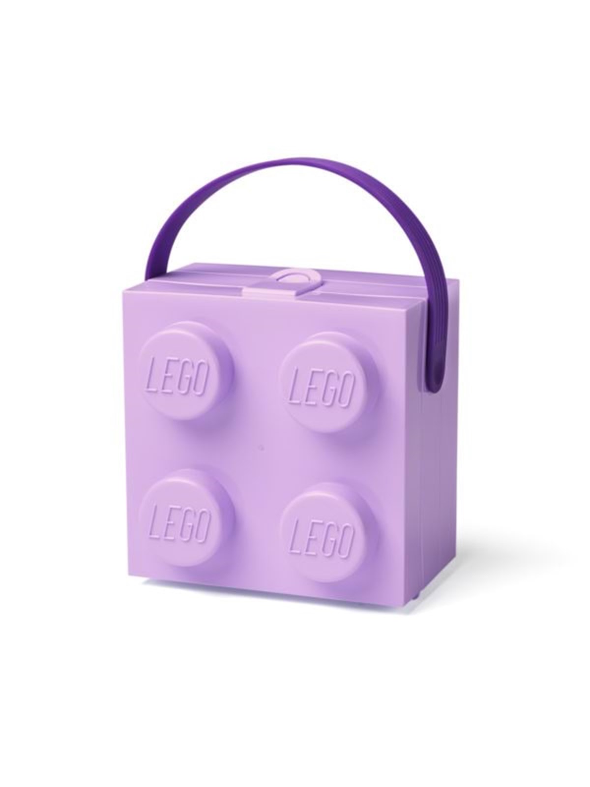 Lego Box W. Handle - Lavender - Kinderzimmer - 40240004