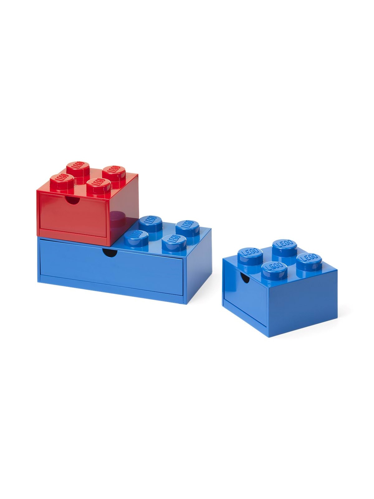 Lego Desk Drawer Set - Blue & Red - Kinderzimmer - 43250800
