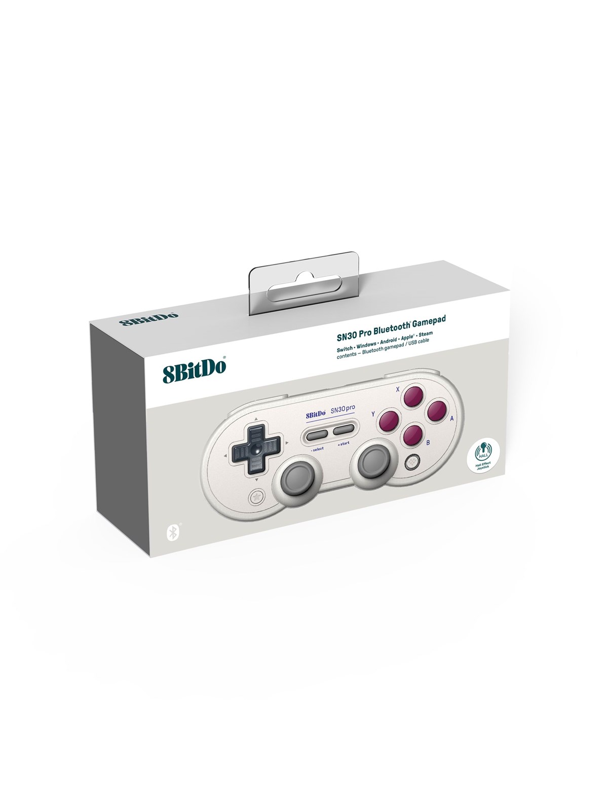8bitdo Sn30 Pro Bluetooth Controller (Hall Effect) - G Classic Edition - Wireless Controller - Android - Gaming Zubehoer - Ret00412