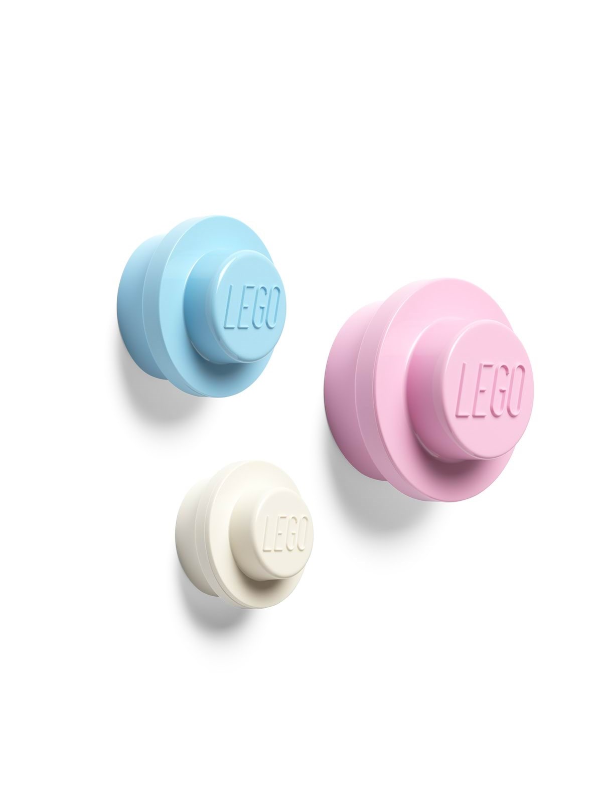 Lego Knager i Pink Blå og Hvid (3-pak) - Kinderzimmer - 40161736