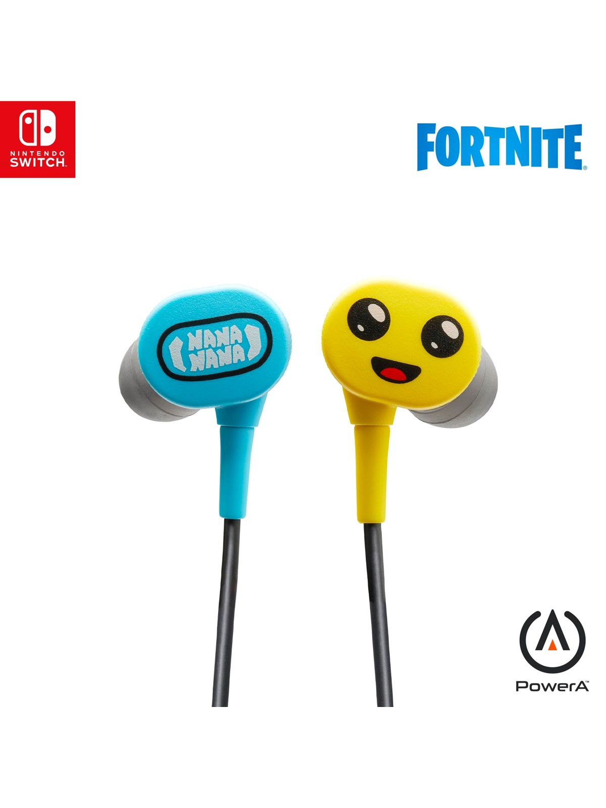 Powera Kabelgebundene Ohrhörer Für Nintendo Switch - Peely - Wired Headset - Nintendo Switch - Gaming Zubehoer - Nshs0228-01