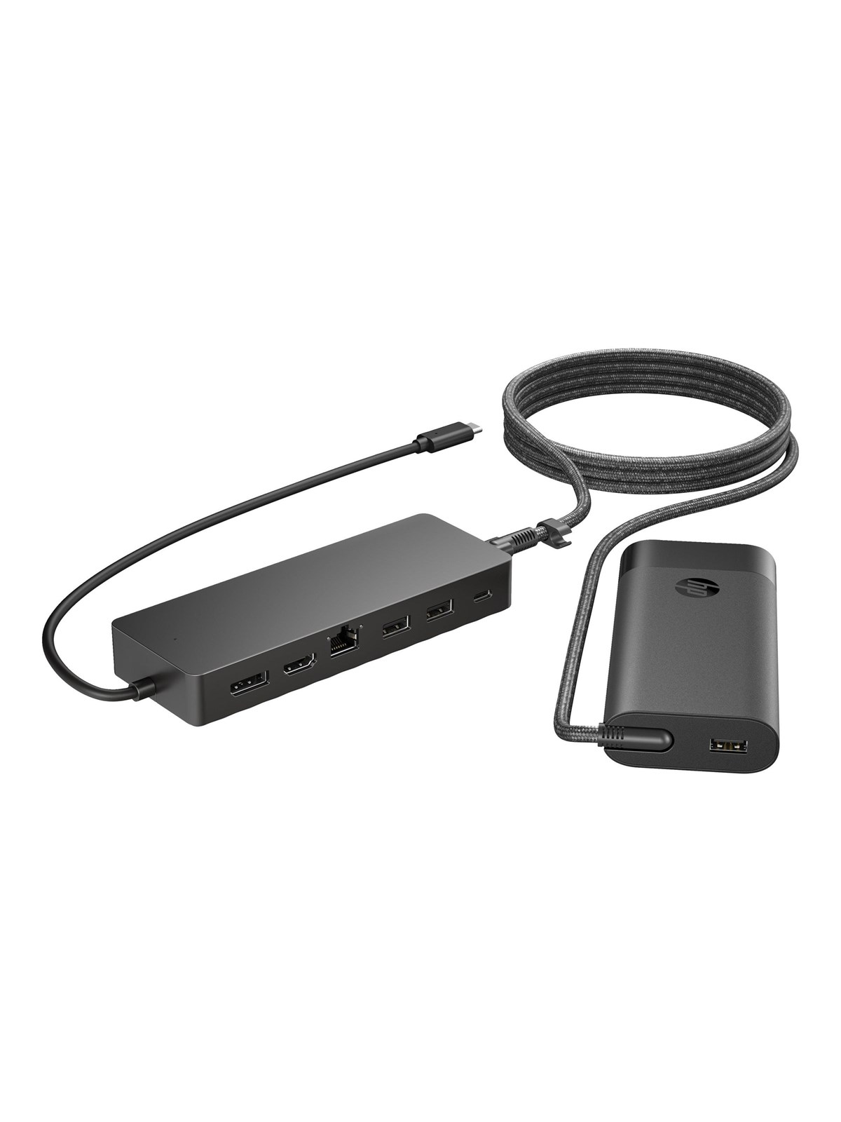 HP Universal Docking Station - Usb-c - 7-port - Hdmi+DP - Dockingstationen - 9h0h9aa#Abb