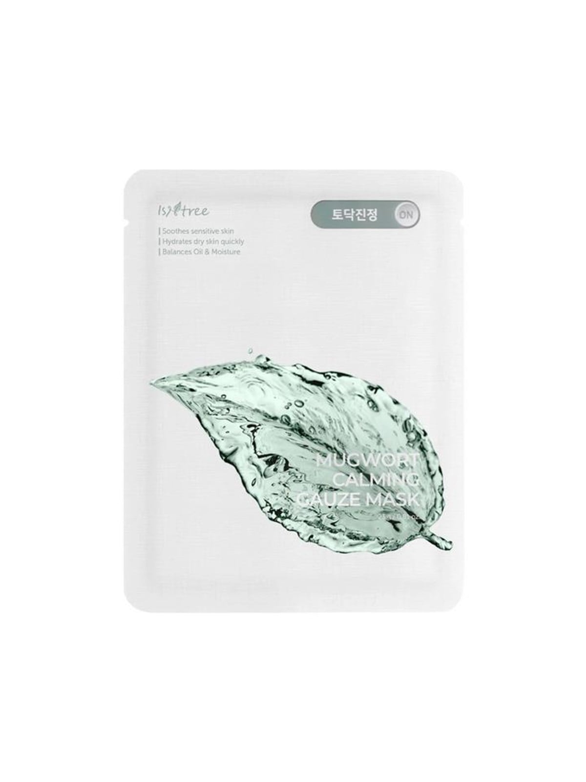 Isntree - Mugwort Calming Gauze Mask - Gesichtspflege - 8809800940224