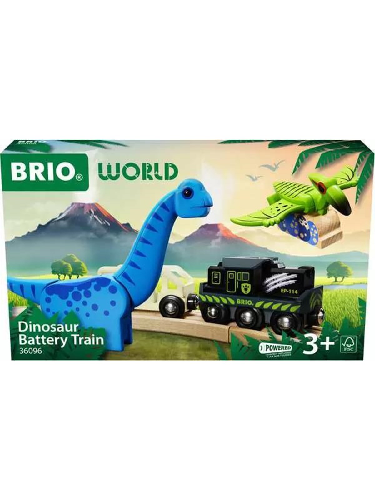 Brio Dinosaurier Batteriezug - Brio Train - 36096