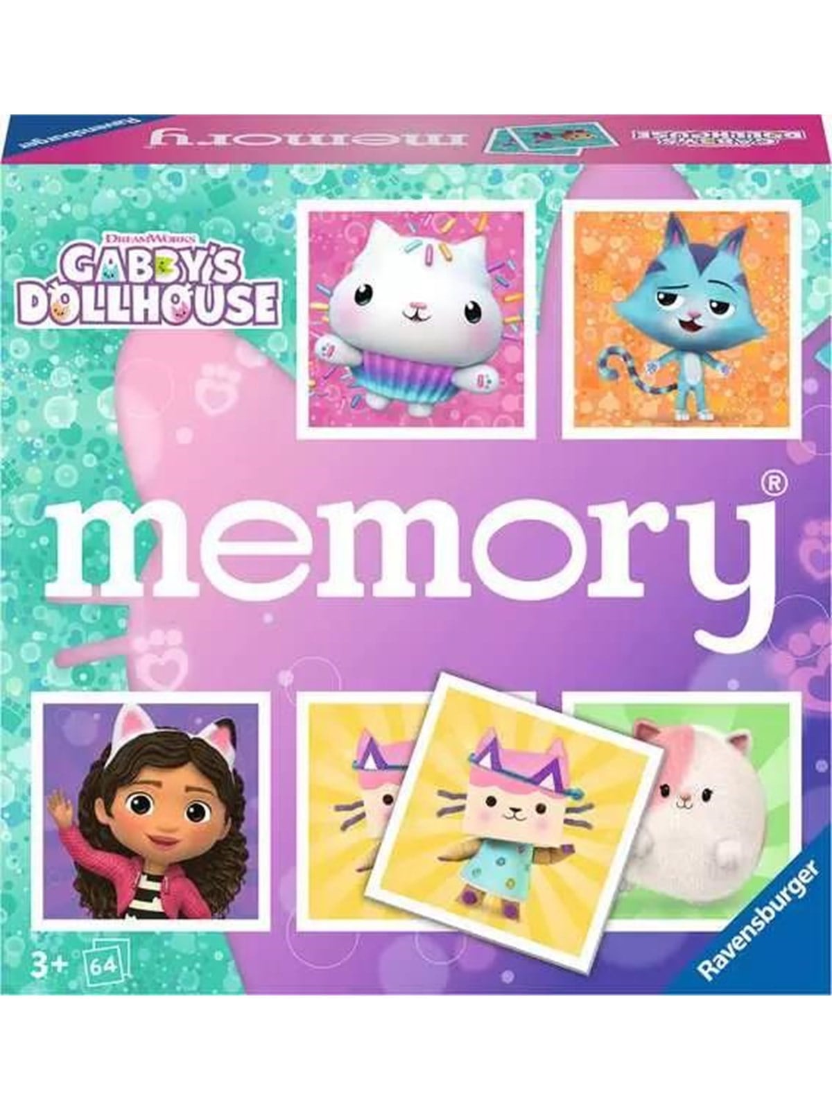 Ravensburger Memory Gabby's Dollhouse - Brettspiele - 22596