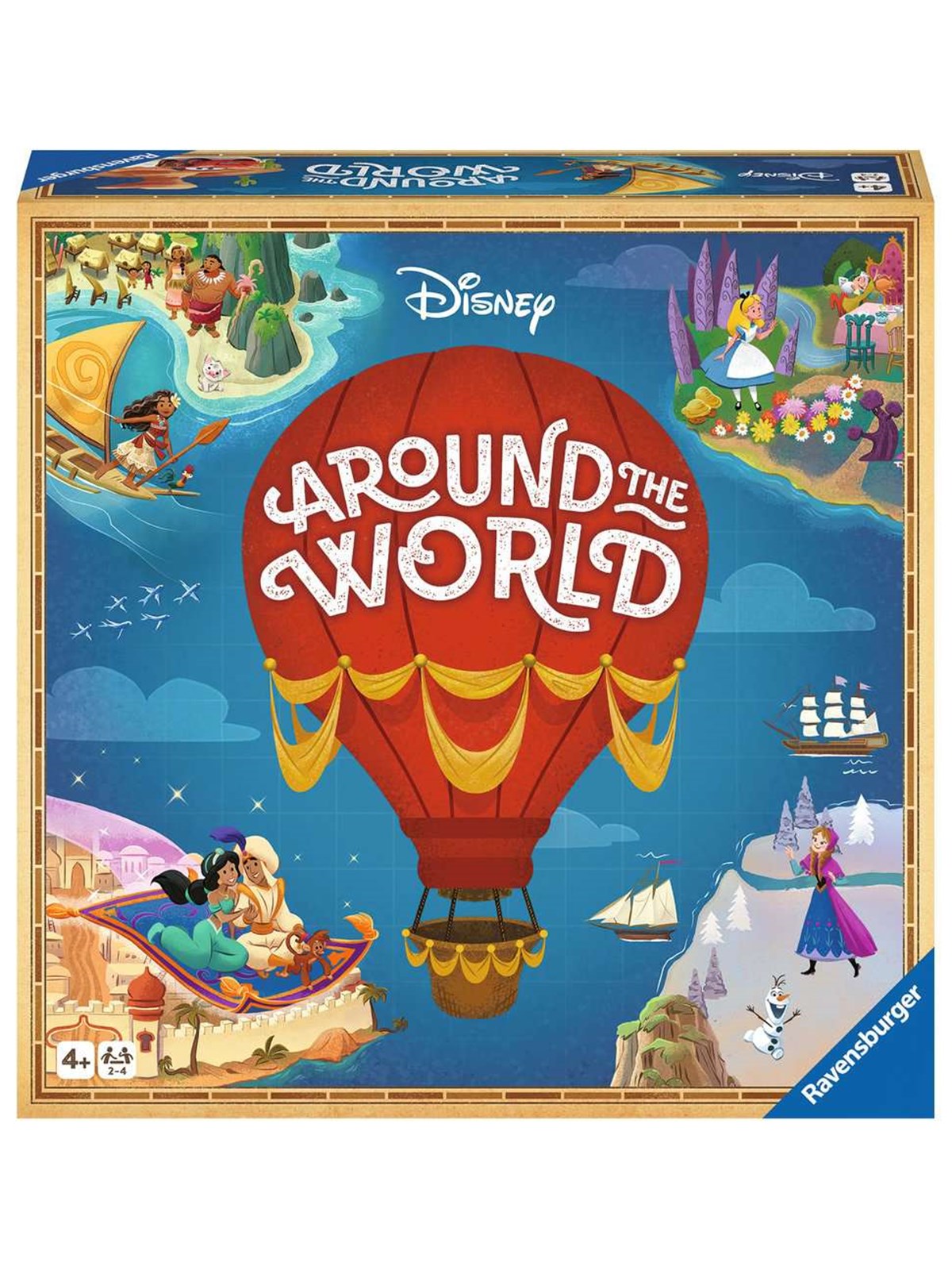 Ravensburger Disney Around The World Sv/da/no/fi/is - Brettspiele - 10622673
