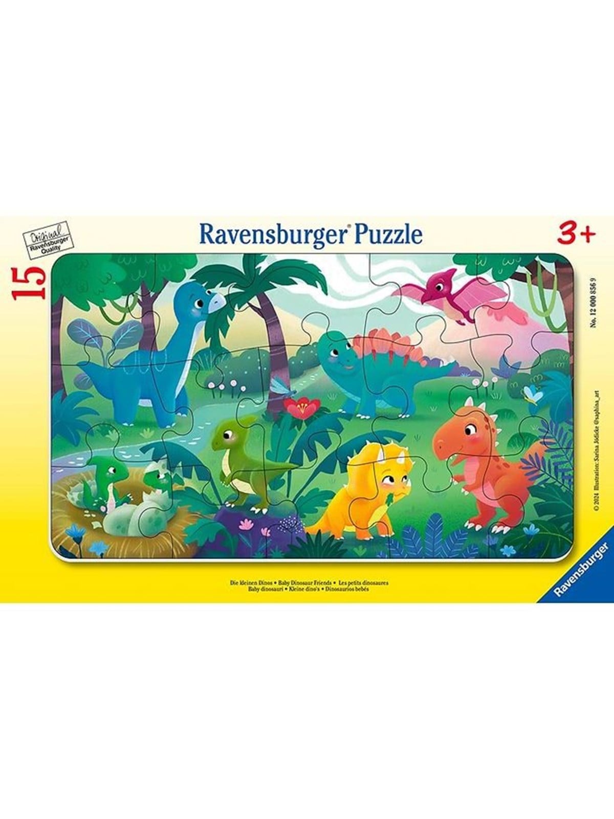 Ravensburger Die Kleinen Dinos - Puzzle - 12000856