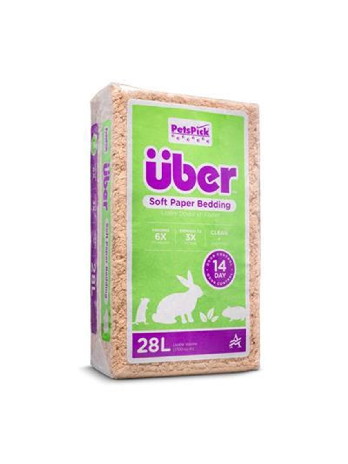 Über - Soft Paper Bedding 28l Nature - (45030) - Nagetiere
