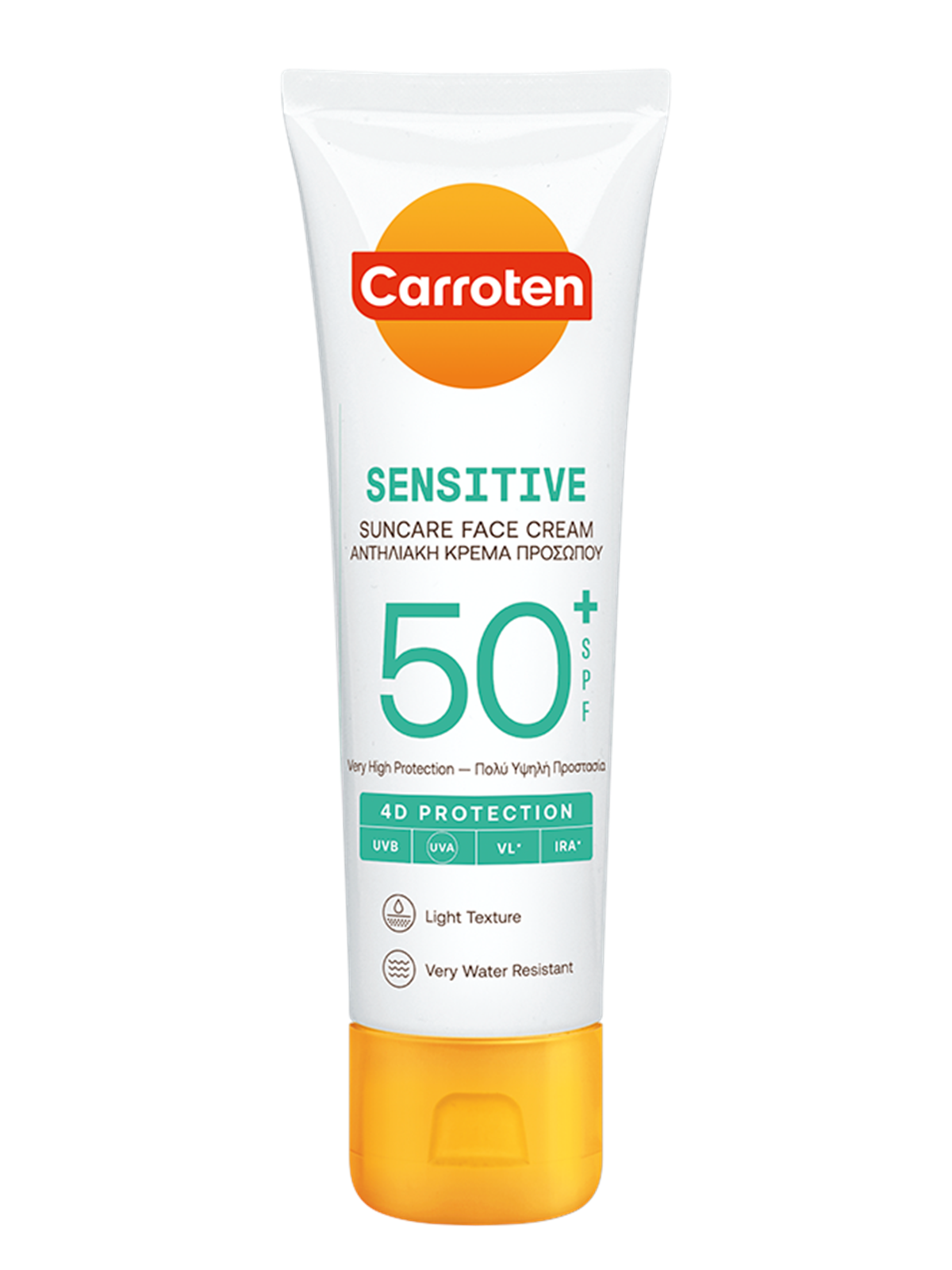 Carroten Face Sensitive Cream Spf 50 - Gesichtspflege - 8571051987