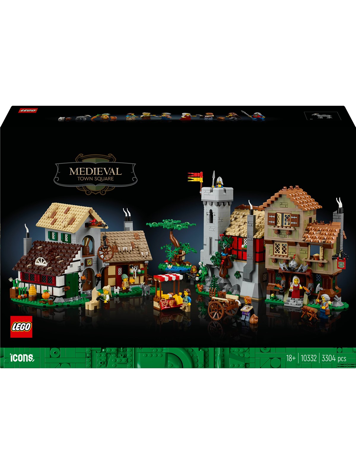 Lego Icons 10332 Mittelalterlicher Stadtplatz
