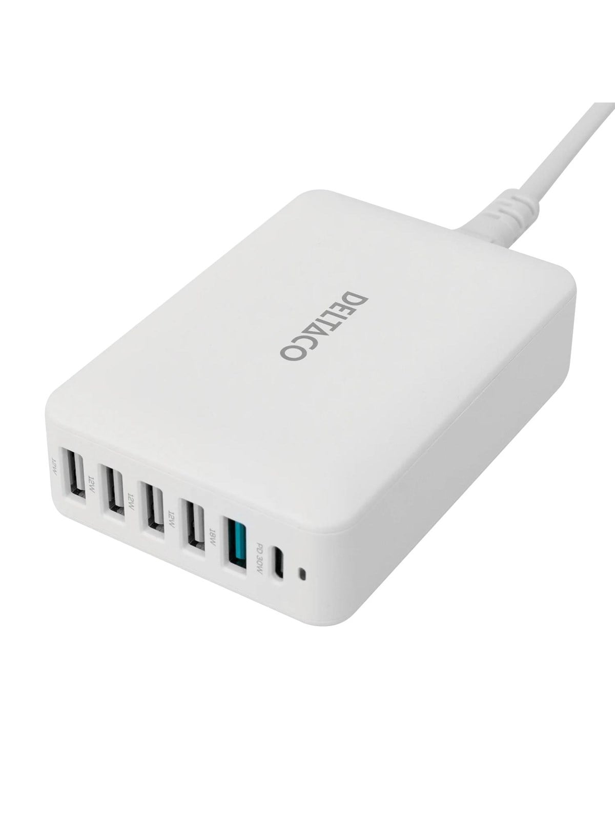 Deltaco Usbc-mo100 Usb Charging Station - Handys Adapter Und Ladegeraete