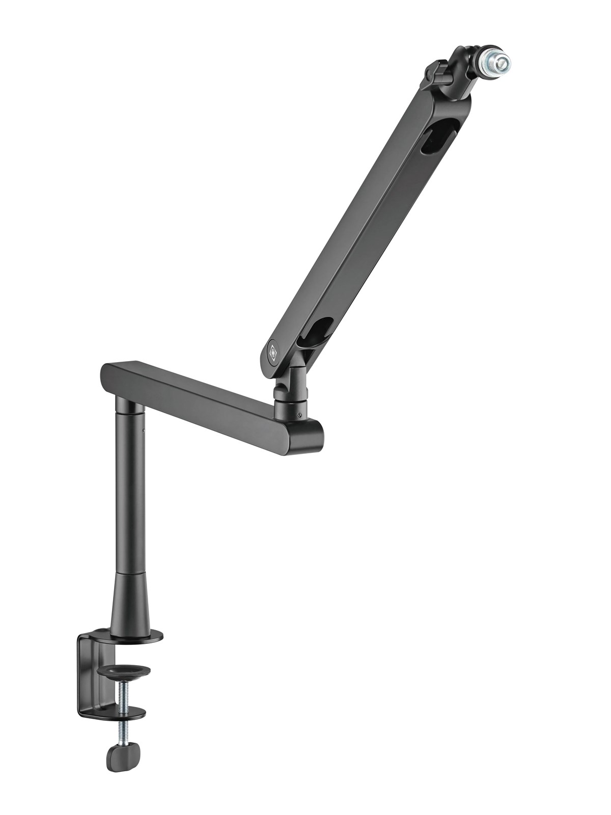 Deltaco Gam-173 Low-profile Streaming Microphone Arm With Riser Height Extension Adapter Black - Mikrofone