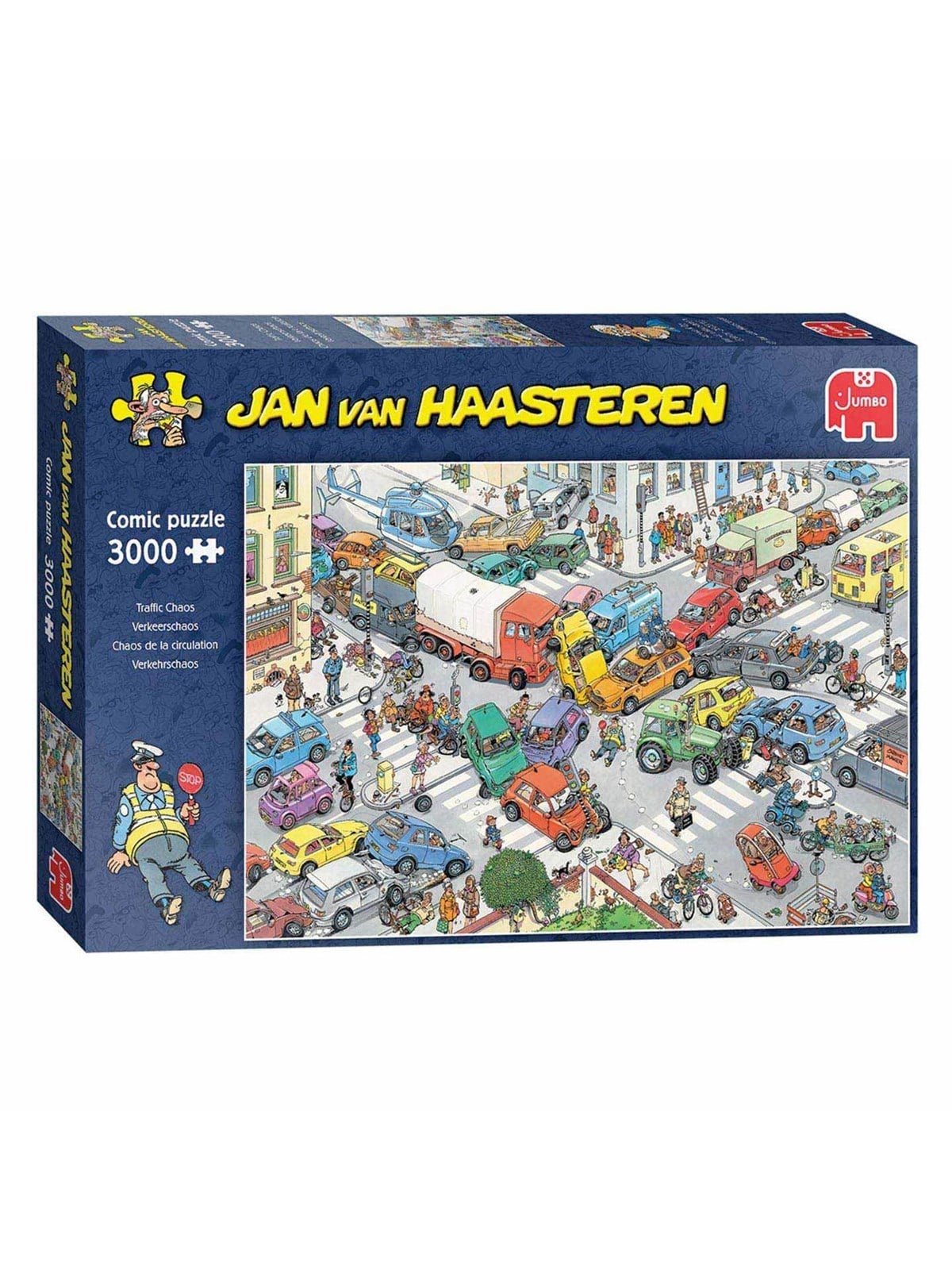 Jan Van Haasteren Traffic Chaos(3000) - Puzzle - 707-20074