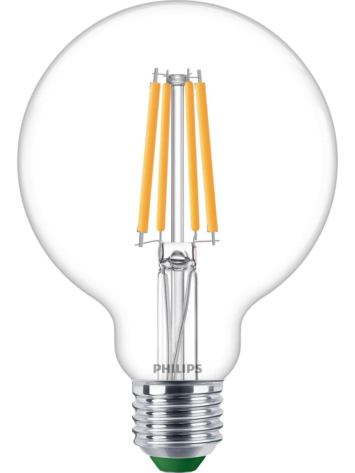 Philips Led-lampe Globe G95 4w/827 (60w) Clear E27 - Led Birnen - 929003642501