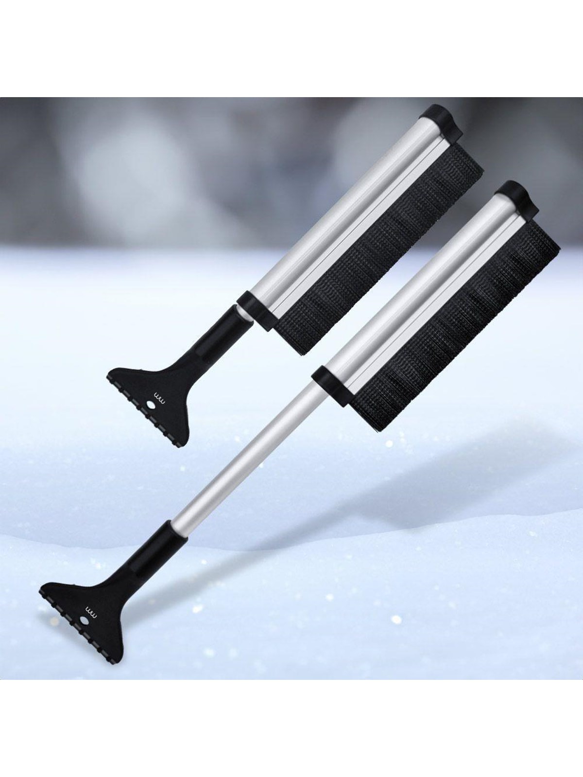 Mikamax Ice Scraper & Snow Brush - Gadget - 05127