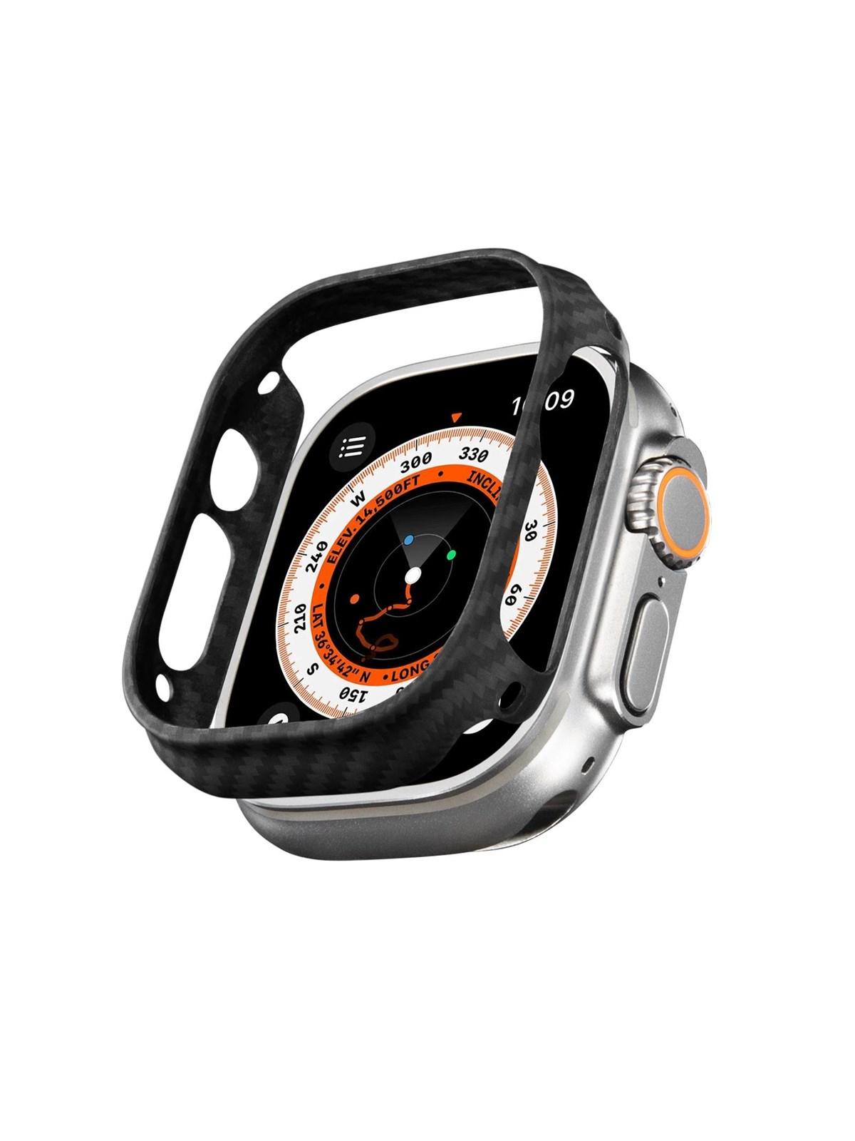 Pitaka Air Case Black/grey - Apple Watch Ultra 49 mm - Smartwatch Accessories - Kw3001a